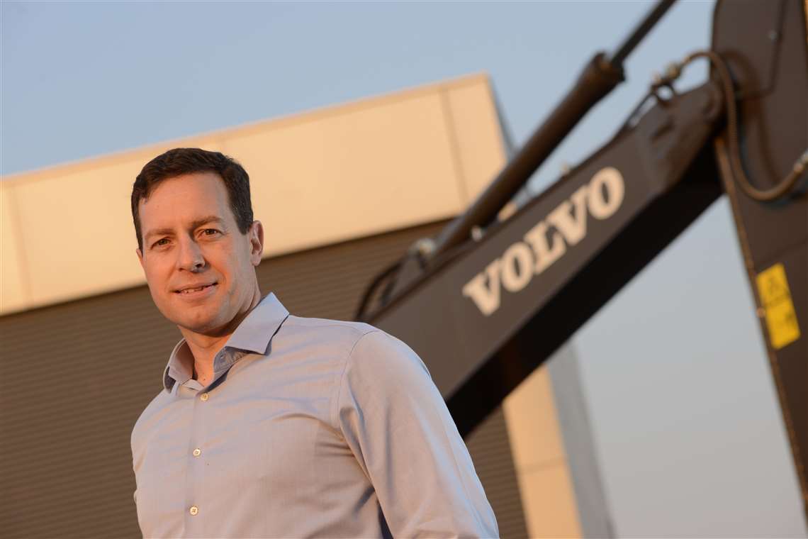 Daniel Campos, gerente comercial de Pós-Venda da  Volvo Construction Equipment Latin America