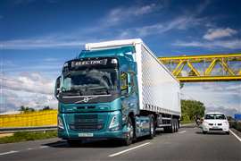 Volvo comienza a probar camiones pesados ​​100% eléctricos en Brasil.