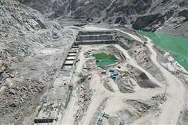 Work on the Diamer Bhasha dam is underway