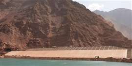 Rogun Dam, Tajikistan, under construction
