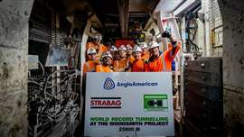 Récord mundial de construcción de túneles: STRABAG alcanza la marca de 25,8 km con el recorrido de una tuneladora más largo del mundo en el proyecto Woodsmith.