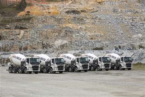 Polimix Concreto adquire 150 caminhões Volvo