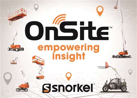 A finales del año pasado Snorkel anunció el lanzamiento mundial de su nueva oferta telemática Snorkel OnSite.