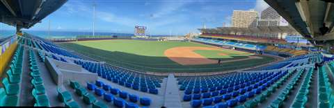 Estadio García Carneiro, ubicado en Macuto, estado de La Guaira. 